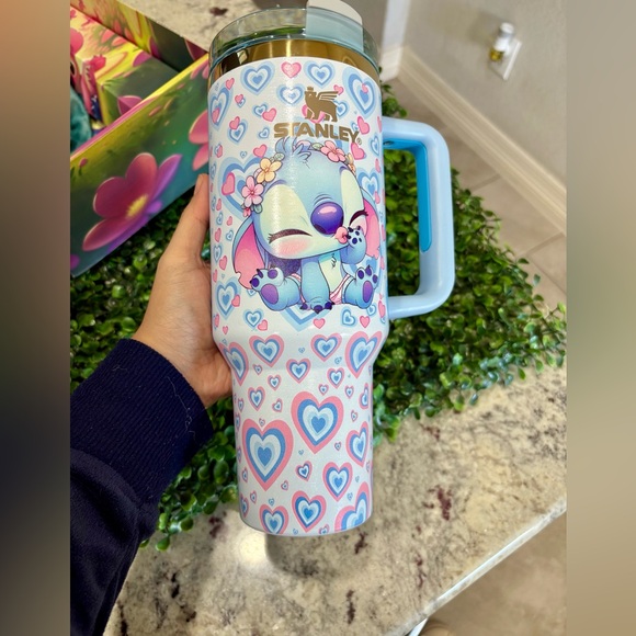 Stitch stanley Tumbler - Picture 3 of 7